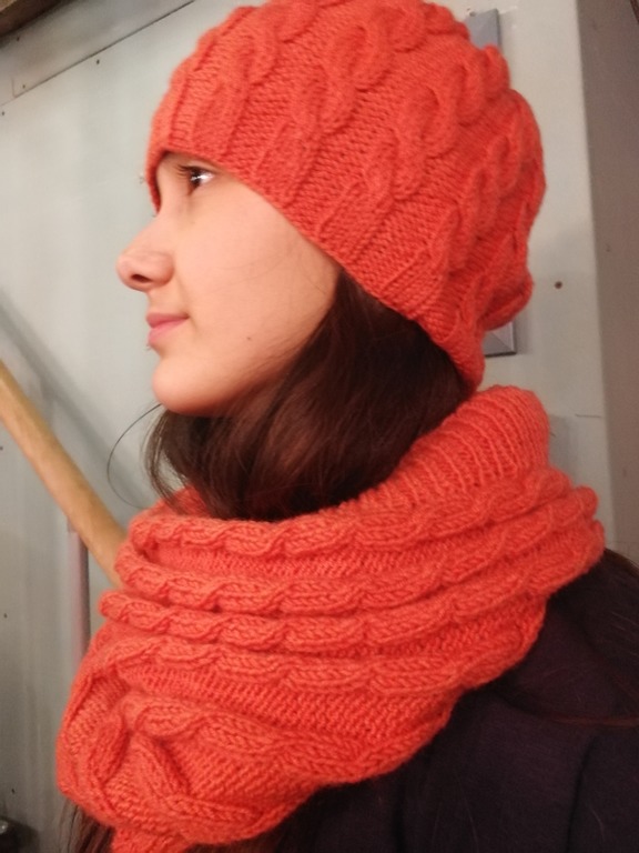 Вязаные корзинки