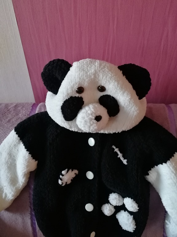 Вязаные корзинки